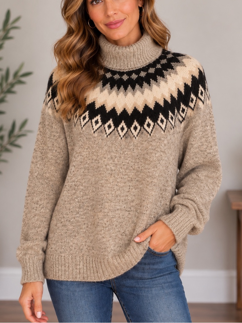 Aspen‎ Turtleneck Sweater